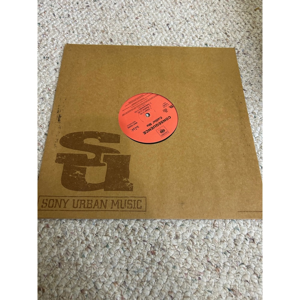 Consequence Callin' Me 12" Vinyl Single Promo 2005 Sony Urban Music WAS 702552